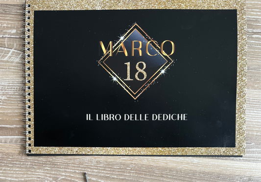 Guest Book a libro per dediche  18ESIMO