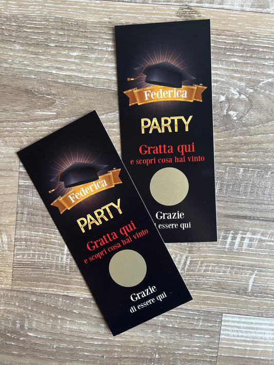 Gratta e vinci Laurea nero