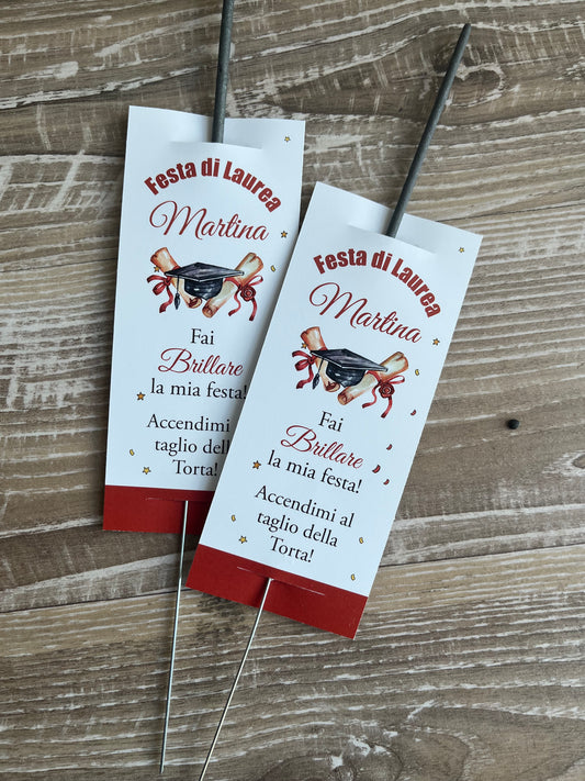 Stelline taglio torta Laurea