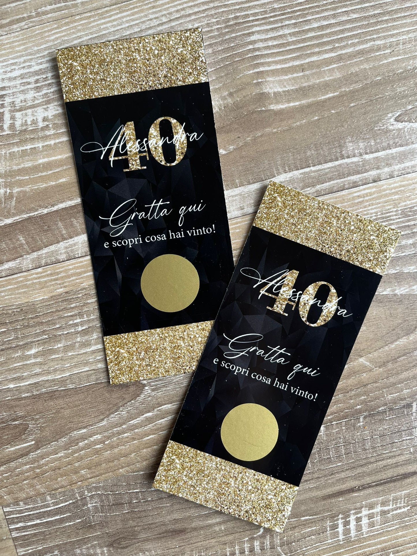 GRATTA E VINCI COMPLEAANO PERSONALIZZATI