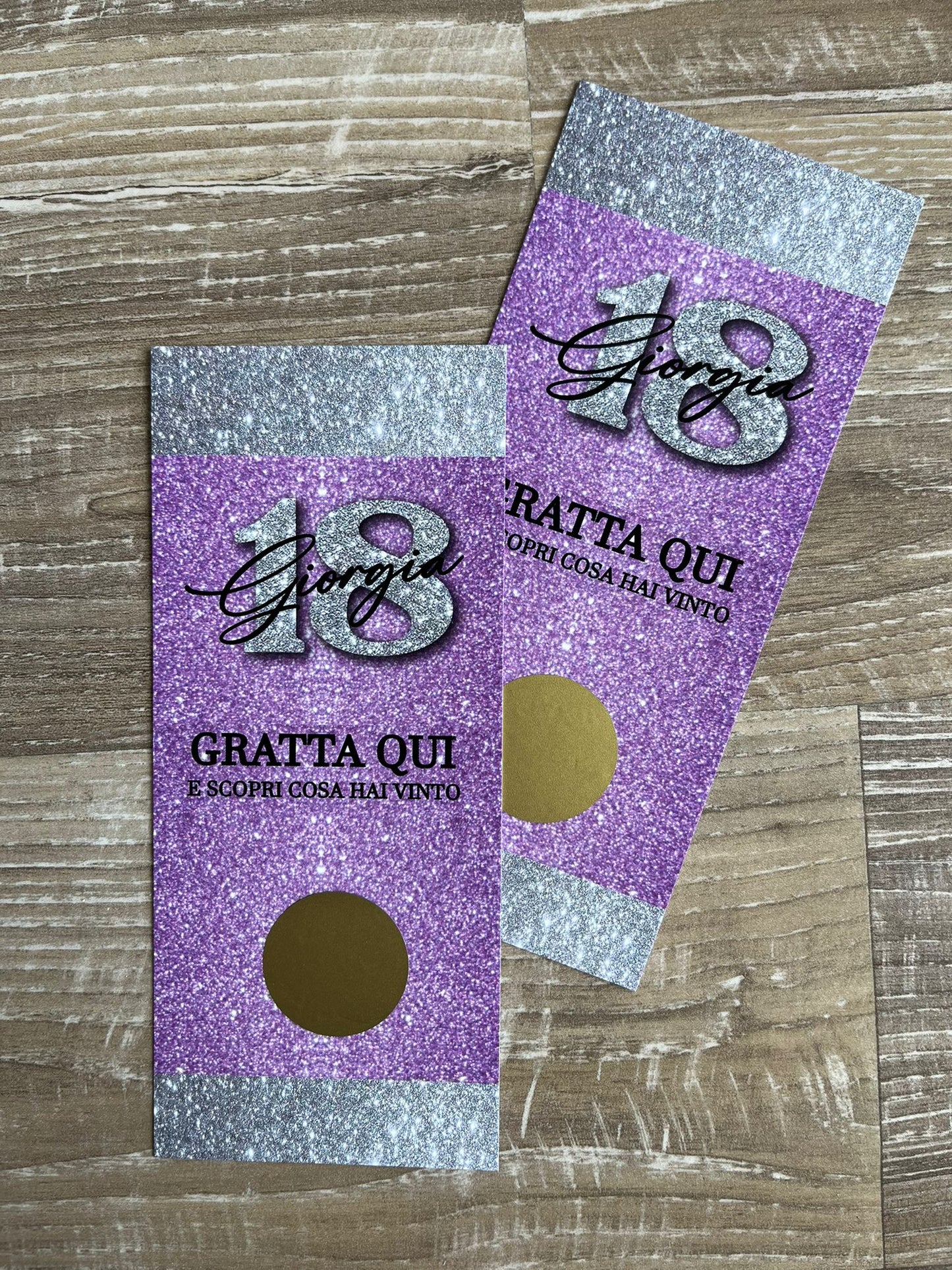 GRATTA E VINCI COMPLEAANO PERSONALIZZATI