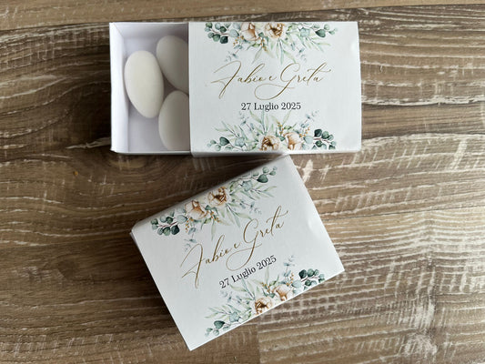 SCATOLINE PORTA CONFETTI MATRIMONIO