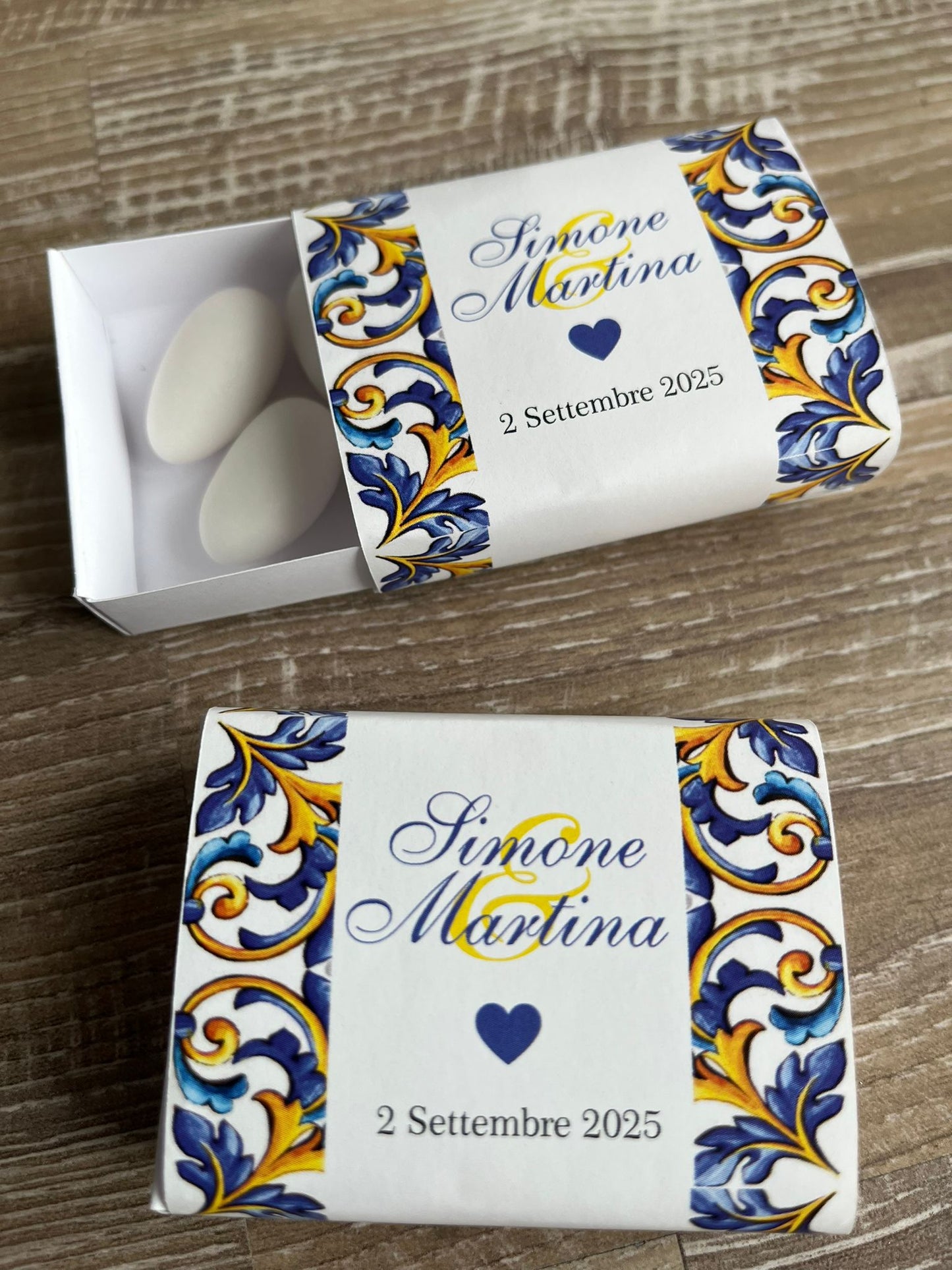 SCATOLINE PORTA CONFETTI MATRIMONIO 1