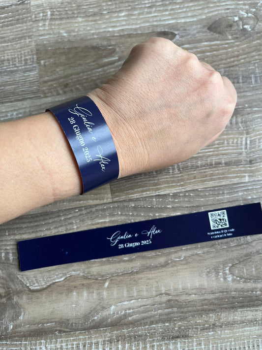Braccialetti wedding matrimonio personalizzati
