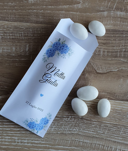 Bustina Confetti Matrimonio personalizzata