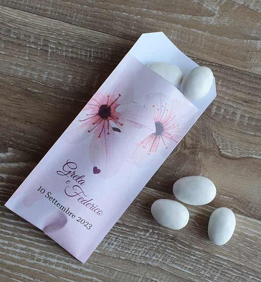 Bustina Confetti Matrimonio personalizzata