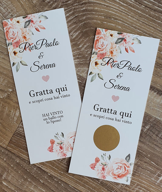 Gratta e vinci  Matrimonio - FIORI