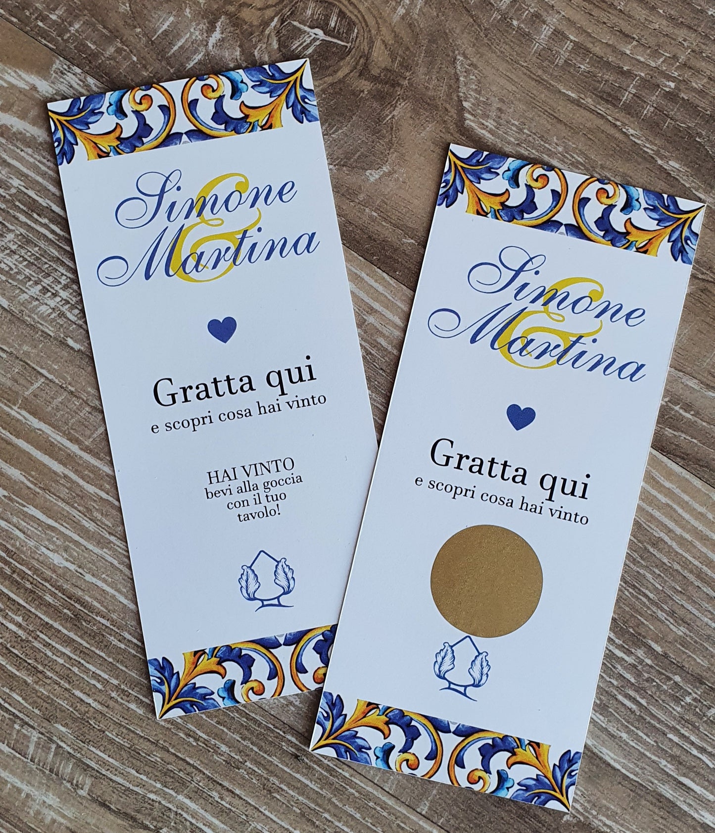 Gratta e vinci Matrimonio - MAIOLICA