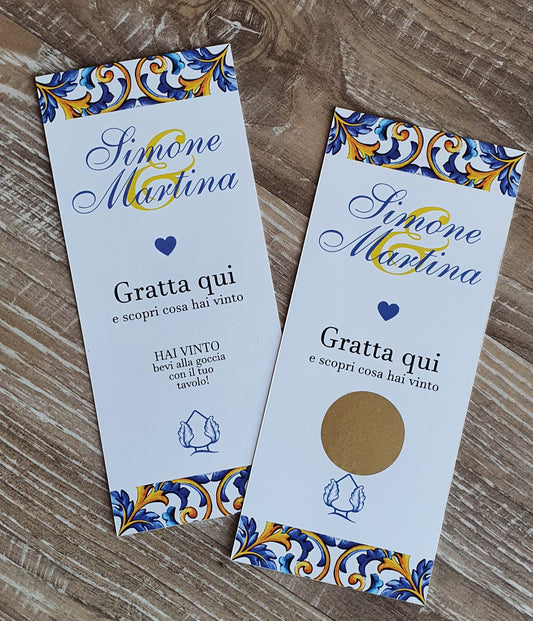 Gratta e vinci  Matrimonio - MAIOLICA