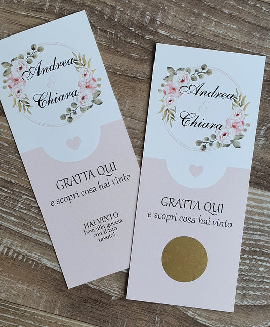 Gratta e vinci  Matrimonio - ROSA
