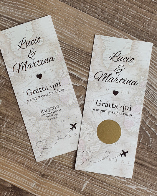 Gratta e vinci  Matrimonio - VIAGGIO