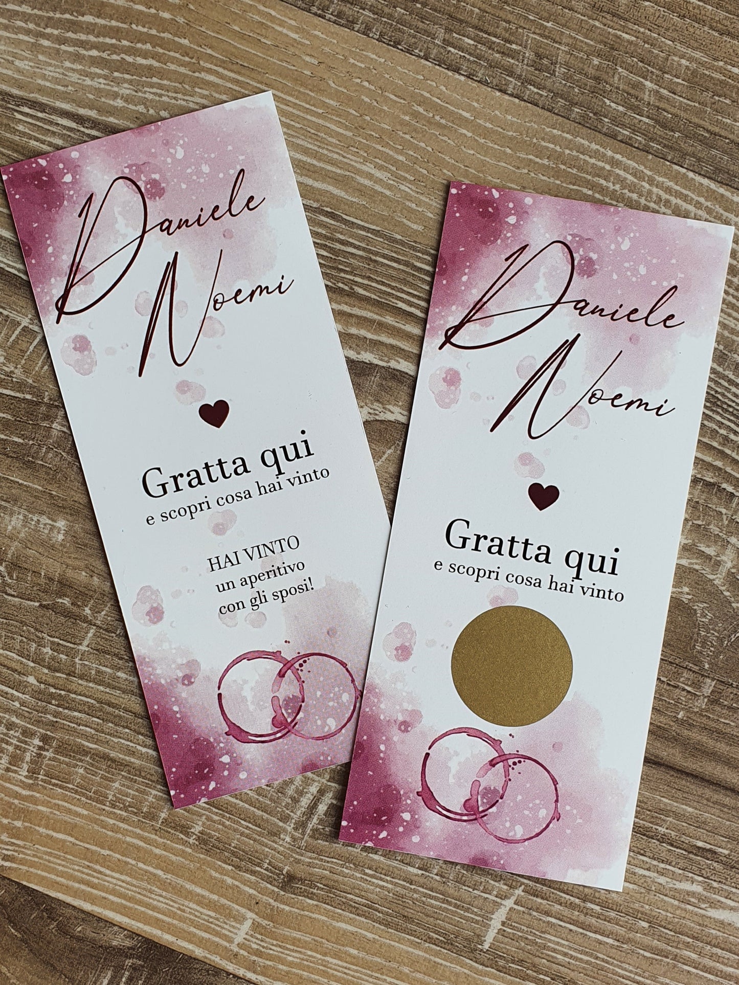 Gratta e vinci Matrimonio - VINO