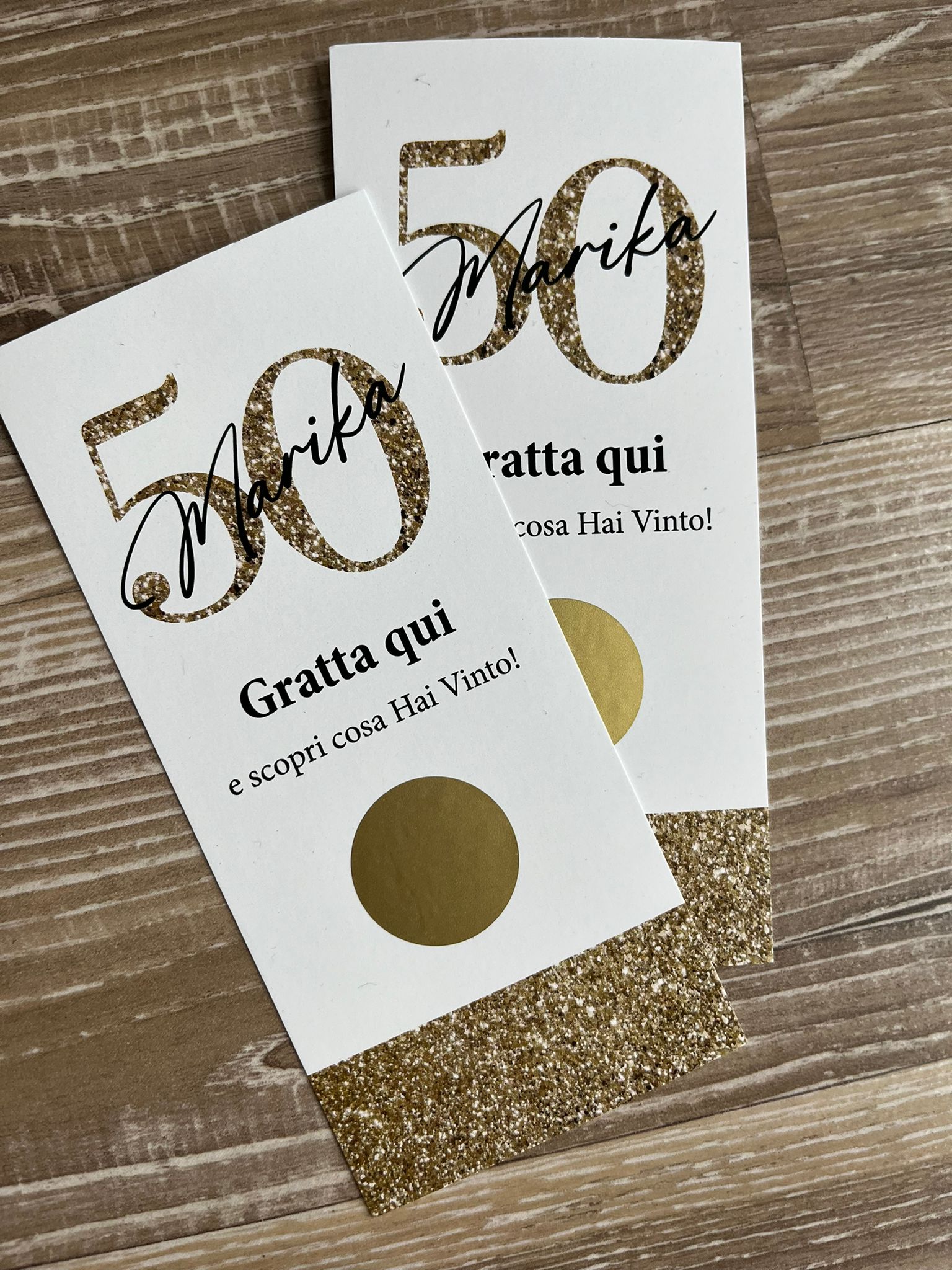 GRATTA E VINCI COMPLEAANO PERSONALIZZATI