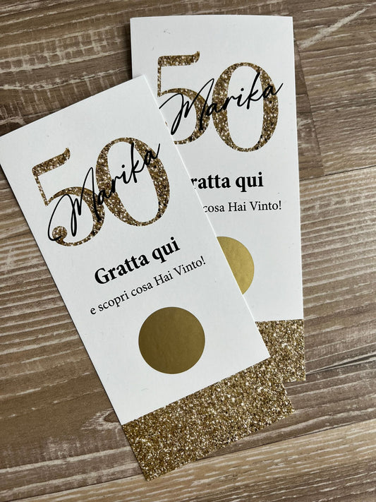 GRATTA E VINCI COMPLEAANO PERSONALIZZATI