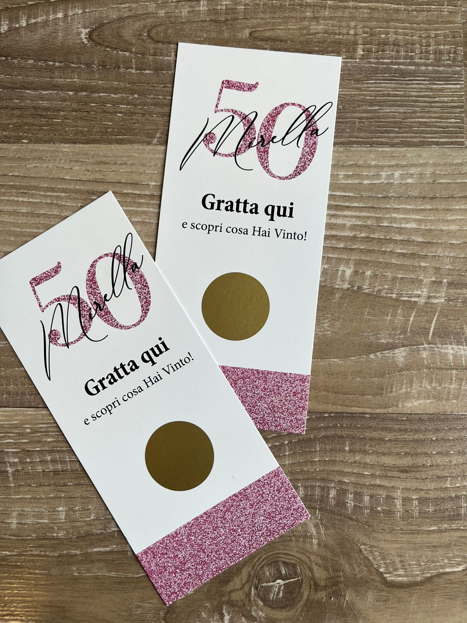 Gratta e vinci compleanno