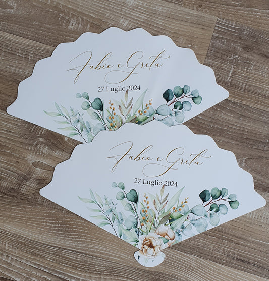 ventaglio sagomato cartoncino