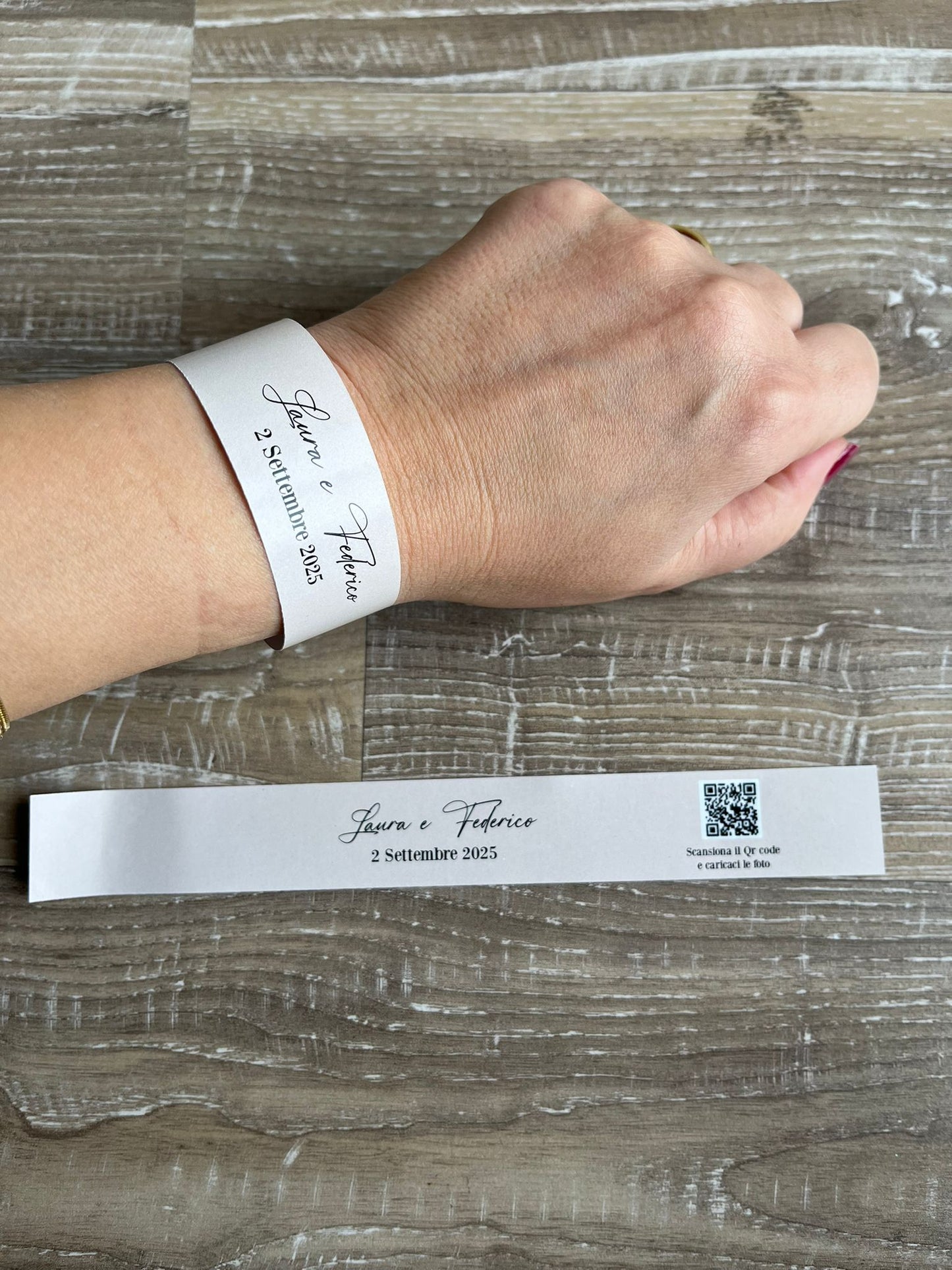 Braccialetti wedding matrimonio personalizzati